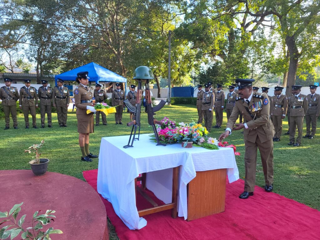 161வது பொலிஸ் வீரர்கள் தினம் கிளிநொச்சியில் நினைவு கூரப்பட்டது.